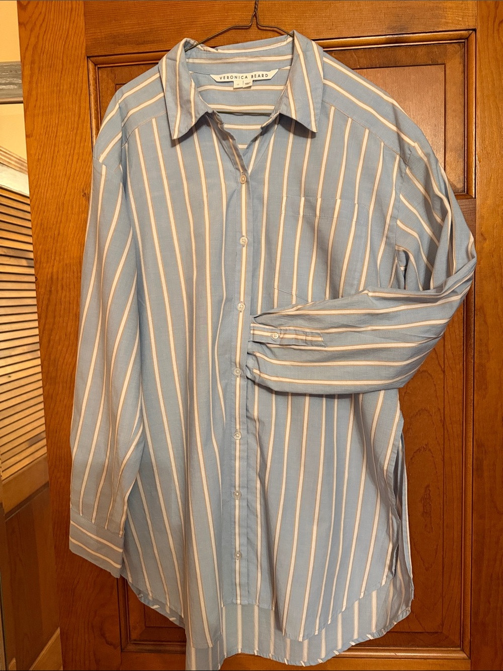 Veronica Beard Chelsea striped tunic